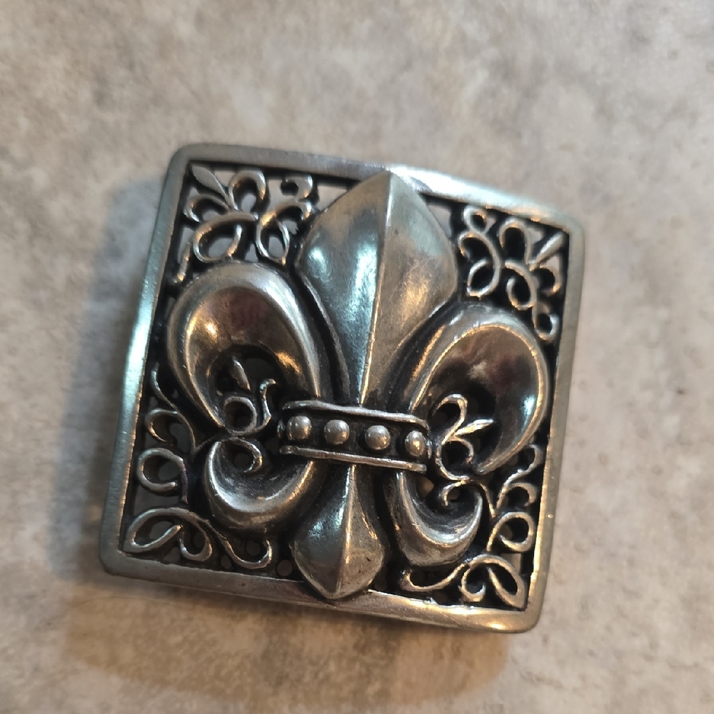 A&G Fleur-de-Lis Belt Buckle